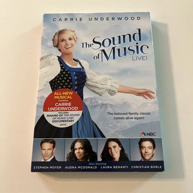 The Sound of Music Live  DVD with Carrie Underwood