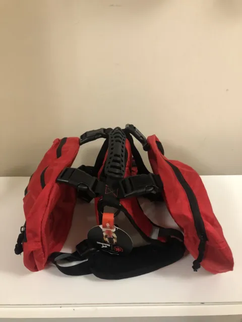black doggy harness with carry bags New With Tag Great For An Outdoor Dog