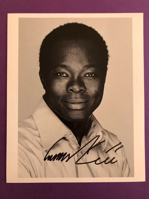 Francis Kere *Pritzker Prize* 20x25 cm Signiertes Foto. Autogramm / Autograph