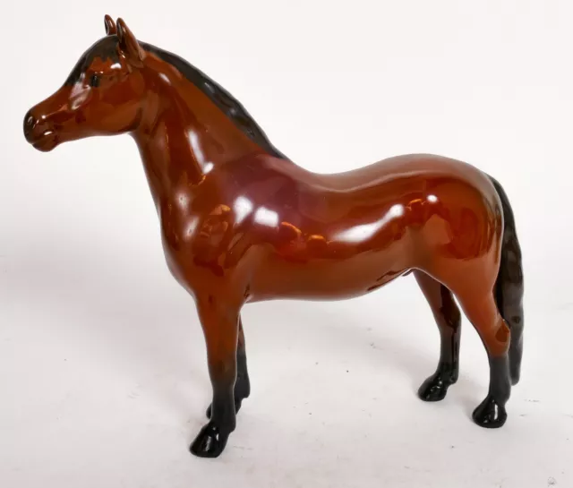 Beswick Horses 'Dartmoor Pony' "Jentyl" Brown Gloss Made in England!