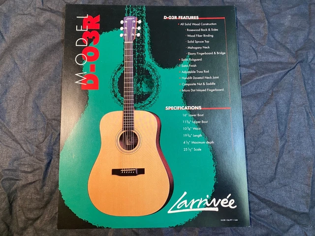 Larrivee 2004 LV-19 Special Vine Edition Larrivee Acoustic