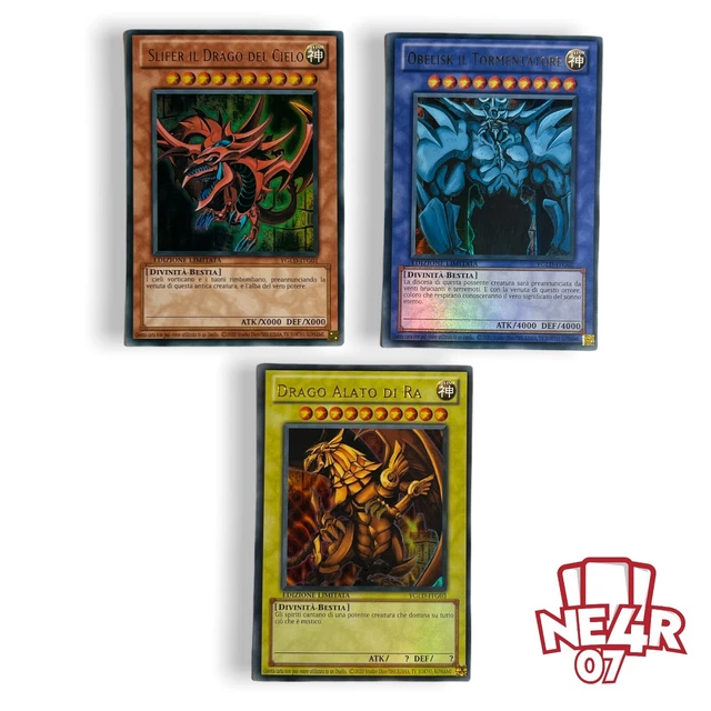 Yu-Gi-Oh! TCG – Deck Slifer Le Dragon Du Ciel – Structure Deck Divinité Égyptienne – 40 Cartes + Guide – Version Italienne – Dès 6 Ans