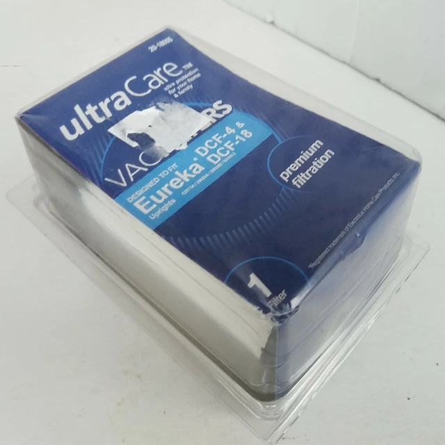 UltraCare VacFilters 20-18005 For Eureka DCF-4 & DCF-18 Uprights 023169143401  U