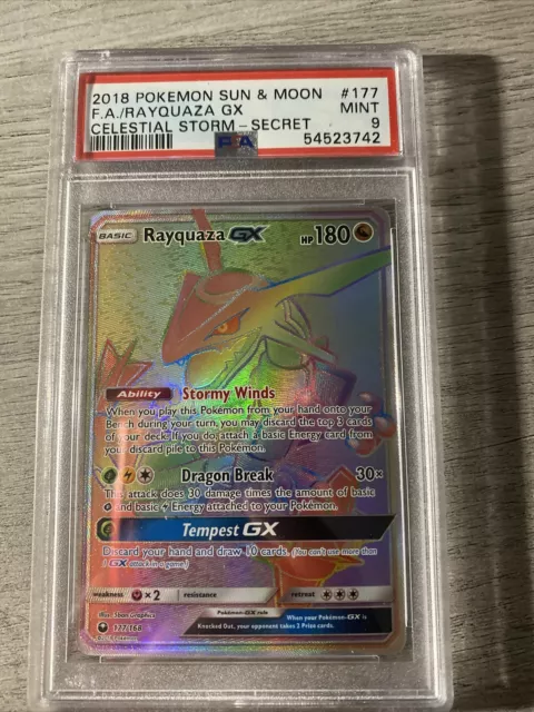 Rayquaza GX #177a Prices, Pokemon Celestial Storm