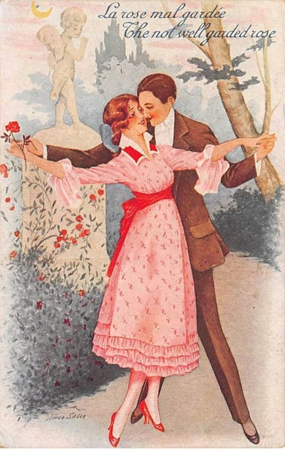 Illustrateur - n°80289 - Xavier Sager - Au Clair de une - La Rose mal gardée