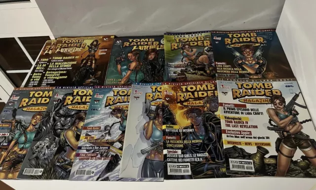 Tomb Raider Magazine ,tomb Raider Witchblade ,