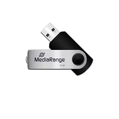 Mediarange MR911 Clé USB 32 Go Noir-Argent