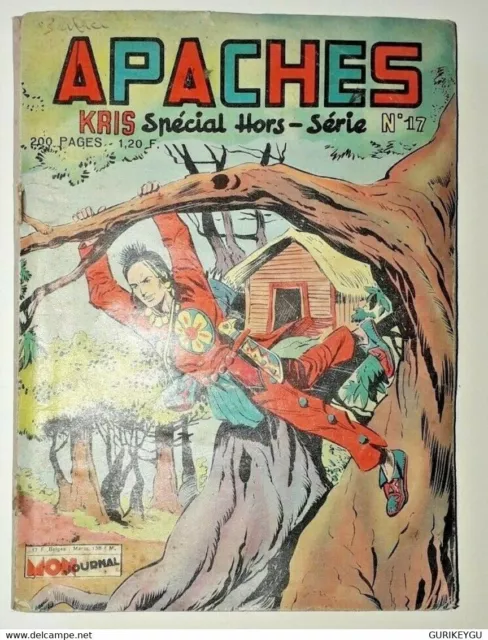 bd petit format bd APACHES KRIS special hors serie n° 17 mon journal de 1963