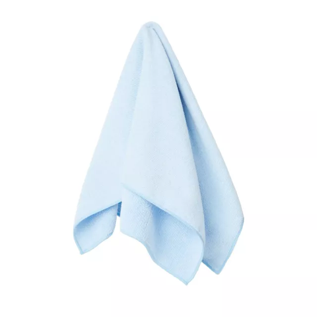 Chiffon Microfibre 40x40cm Bleu Clair pour Nettoyage Voiture Vitre Surfaces...