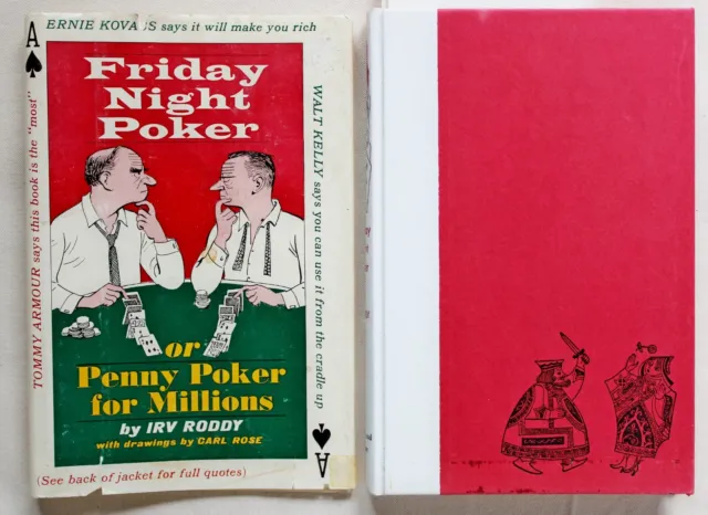 Vintage Poker Strategy Manual by Irv Roddy - First Edition - 1961