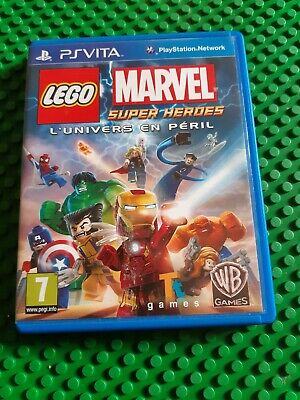 -  psvita ps vita  Sony Playstation jeu vidéo Lego  Marvel super Heroes