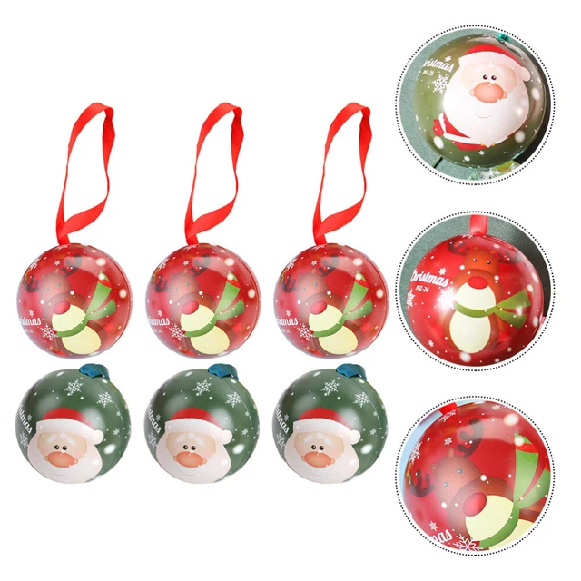 Boîte À Biscuits De Noël Boite De Bonbons Coffrets Cadeaux Fer