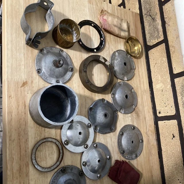 Lot of Coal Miners Lamps Parts Mixed Lot