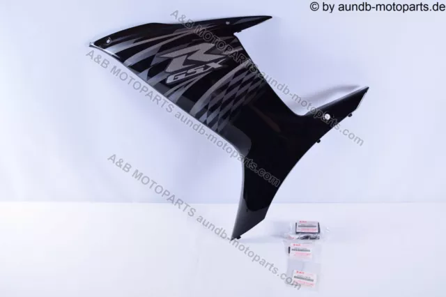 GSXR 600 L1-L2 Seitenverkleidung schwarz NEU / Side Fairing NEW original Suzuki