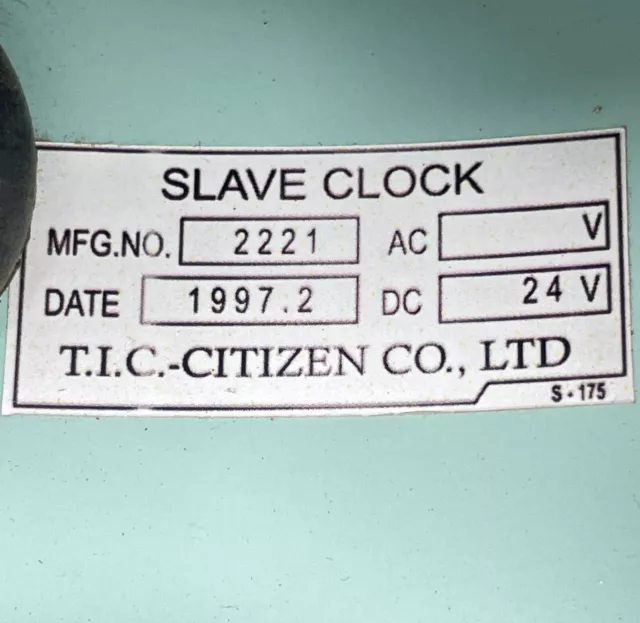 Sklave Uhr Citizen 2221 Schiff Master Doppel Seite Rund Dial Batterie Betrieben 2
