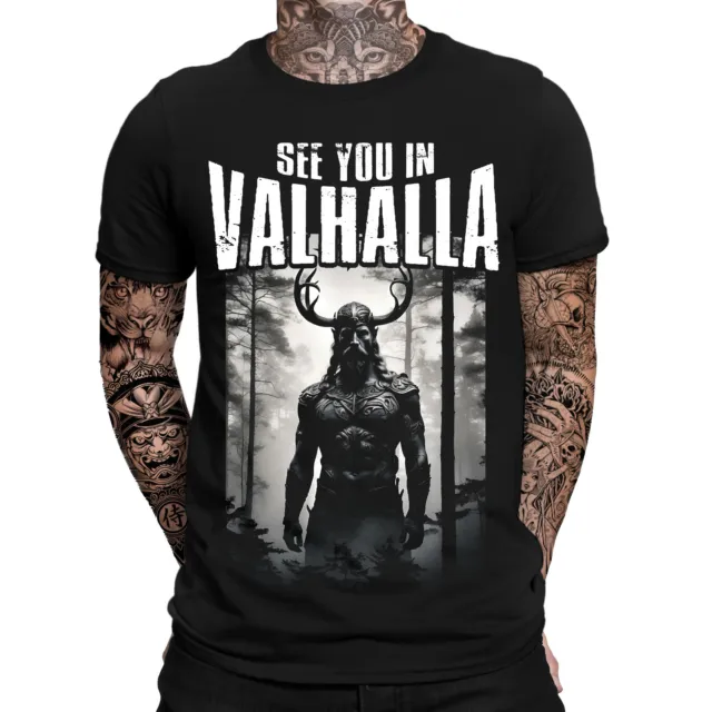 Odin See you in VALHALLA T-Shirt  | Thor | Vikings | Ragnar | Berserk | Wikinger