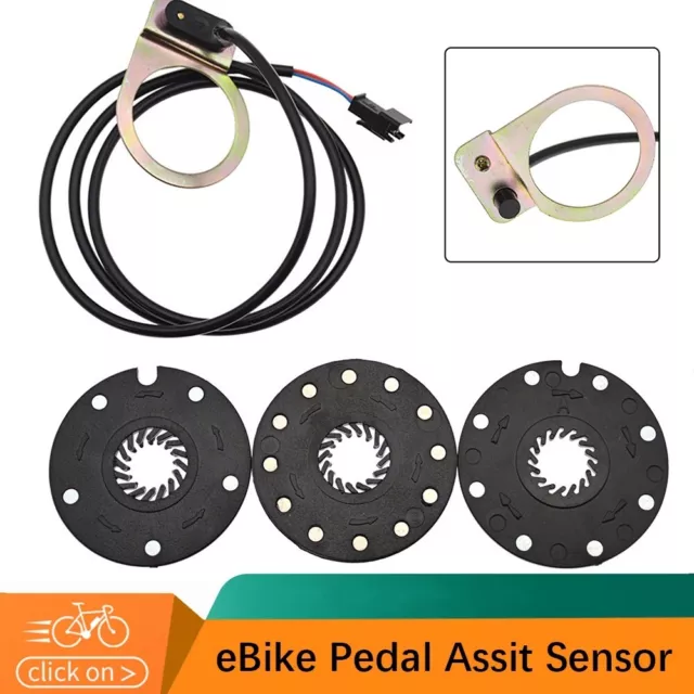 Electric Bicycle Pedal PAS System Assistant Sensor 5/8/12 Magnets Speed Sensor