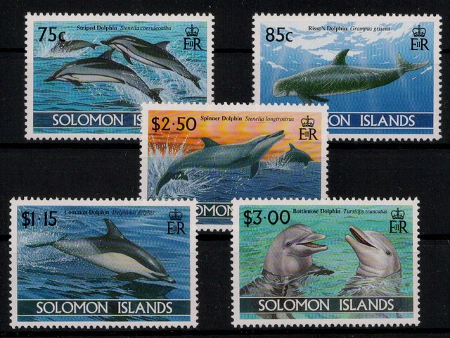 Salomoninseln; Delphine 1994 kpl. **
