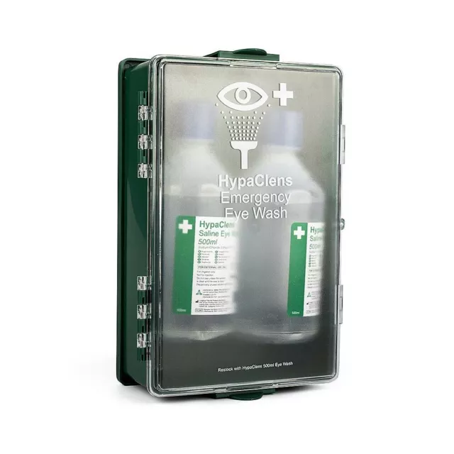 HypaClens Economy armadio lavaggio occhi incl. x2 bottiglie lavaggio occhi 500 ml 3