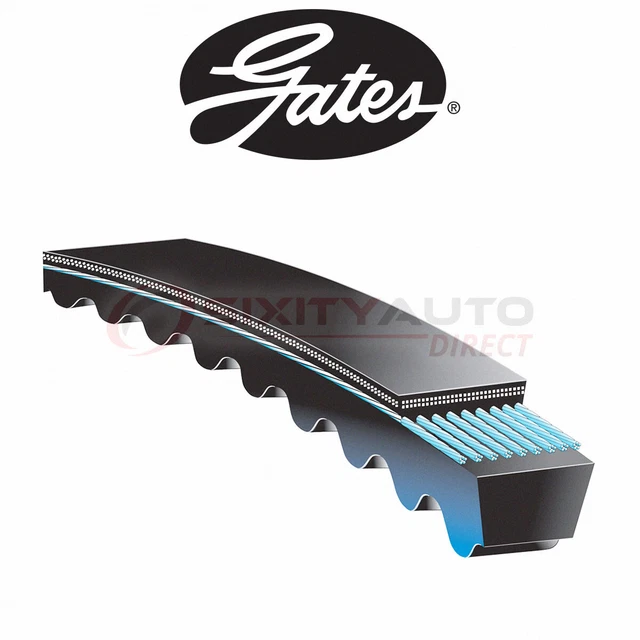 Gates Super HC 3VX250 Accessory Drive Belt for SPZ630 MBB820U H435937 ct