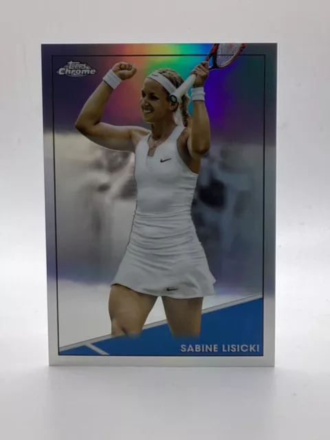 Topps Tennis Chrome 2021 Sabine Lisicki Refractor