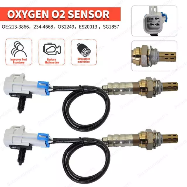 2x Upstream Oxygen O2 Sensor For 2003-2013 Chevy Tahoe Silverado Sierra 1500 5.3