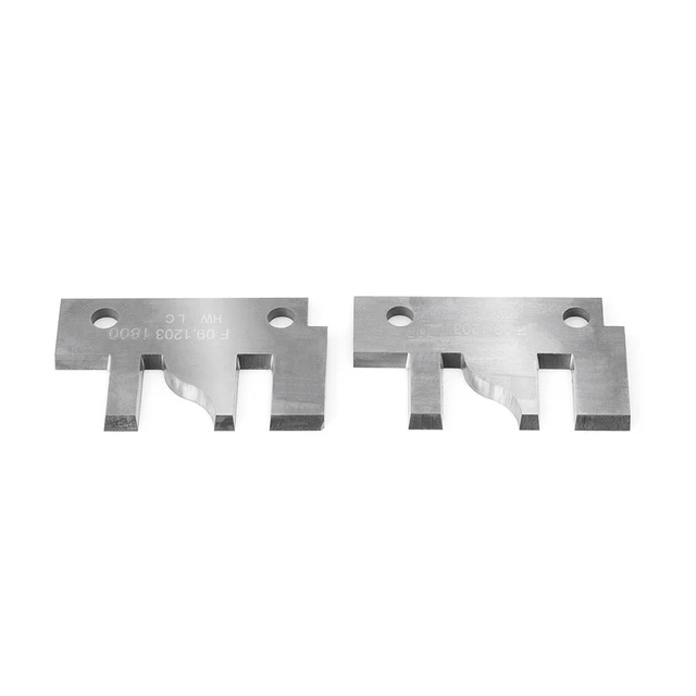 Amana RCK-62 Pair of 40 x 26 x 2mm Insert Carbide Replacement Knives for Stile &