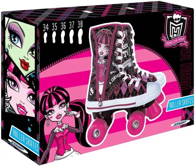 PATIN À ROULETTES pour fille Monster high taille pointure 35 roller skates  Neuf EUR 29,90 - PicClick FR