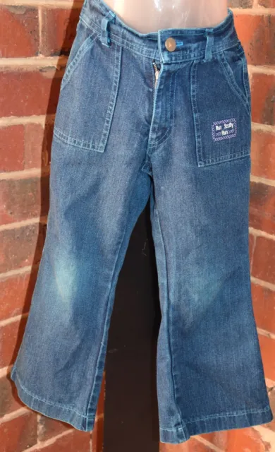RUN SCOTTY RUN Overdyed Denim Jeans - Size 4 (Girls) - EUC