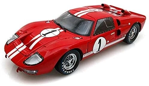 Shelby Collectibles 1/18 Ford Gt Gt-40 Mk Ii Red/White Stripe 1966 Diecast