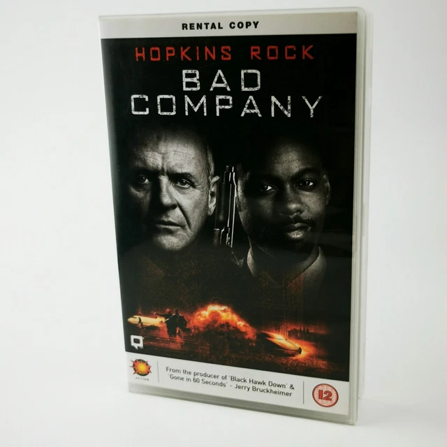 VHS VIDEO Big Box Rental Copy Bad Company Chris Rock Anthony