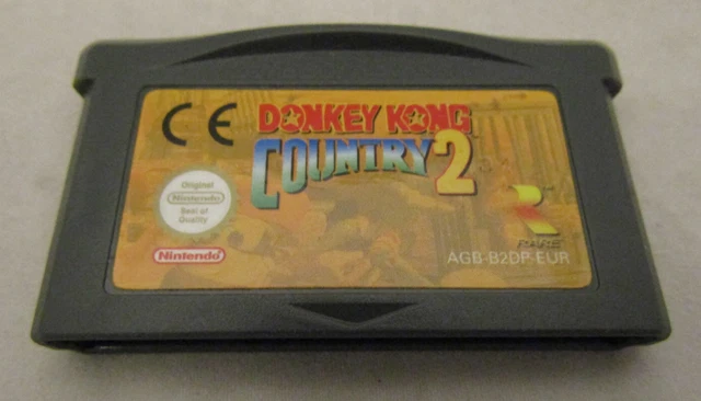Jeu Game Boy Advance Donkey Kong Country 2 - Cartouche D'origine Européenne (EUR) - Bon état