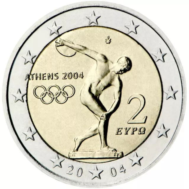 Greece 2004 UNC coin 2 euro Olympic Games in Athens