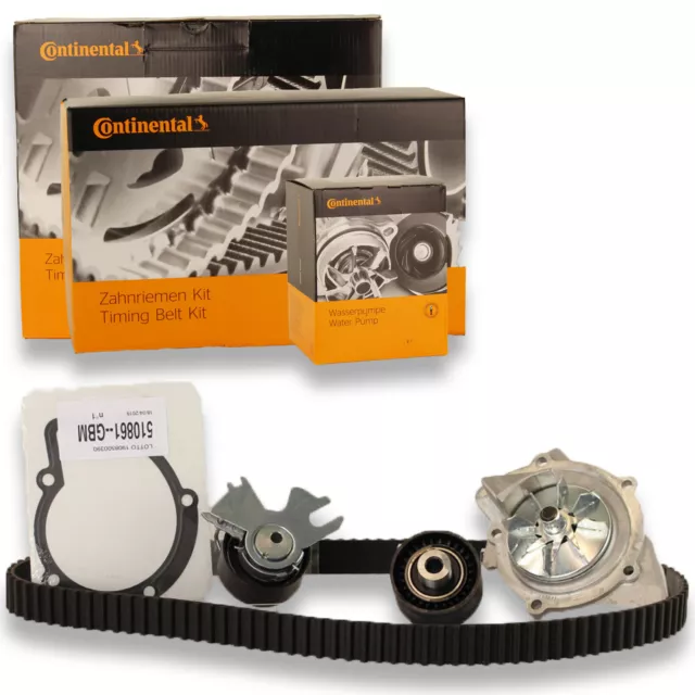 CONTINENTAL CTAM Wasserpumpe + Zahnriemensatz Zahnriemen-Set CT1091WP1