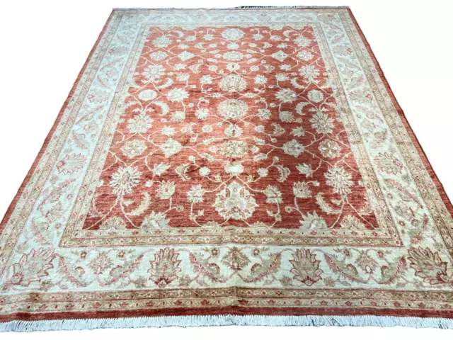 Eleganter Unikat Handgeknüpfter Orientteppich Ziegler 283x210cm carpet rug