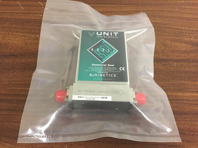 Unit Instruments, Model UFC-8100, Range 100cc, Gas N2, Mass Flow Controllers