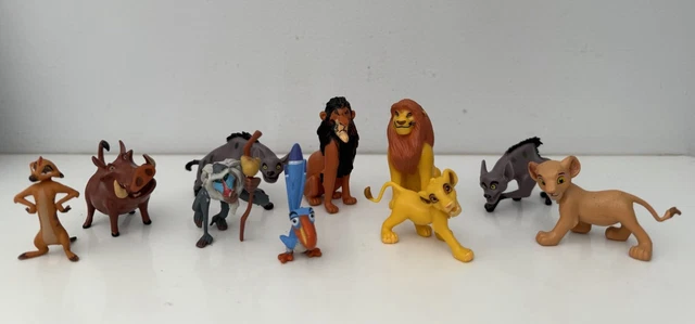 DISNEY LION KING Guard Hyenas Scar Zazu Rafiki Shenzi Banzai