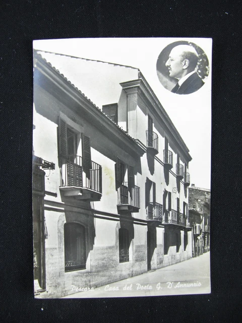 1942 Pescara cartolina Casa del Poeta Gabriele D’Annunzio