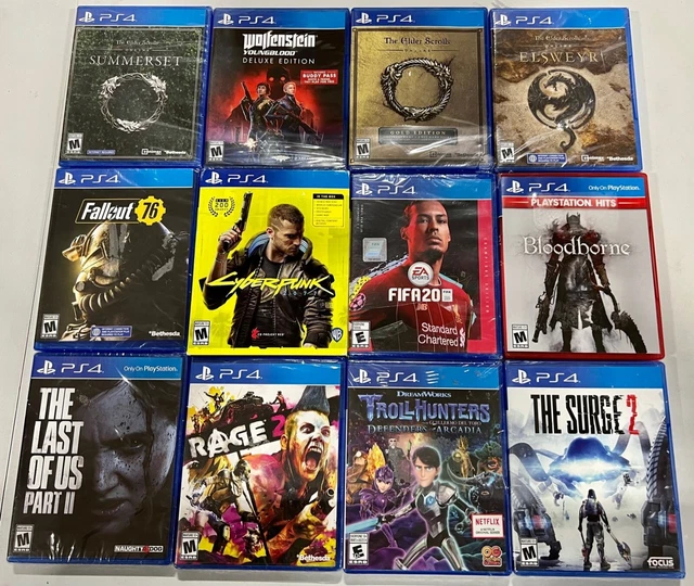 SONY PLAYSTATION VIDEO Games for PS4 PS5 DISC VERSION MULTI GAME TITLES