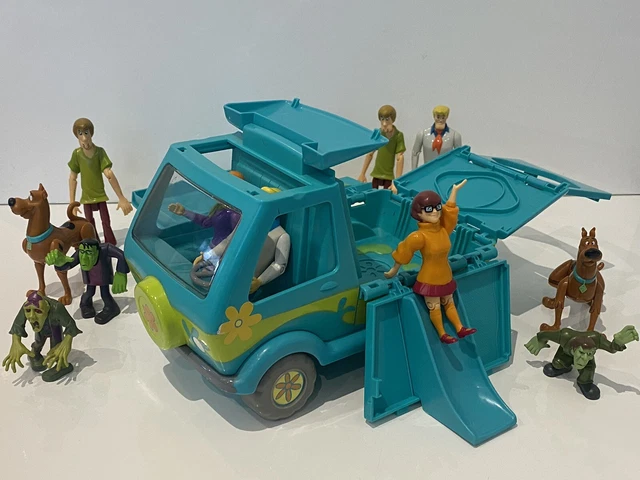 Van Mystery Machine Scooby-Doo - Dépliable Avec Figurines Hanna-Barbera, Vintage