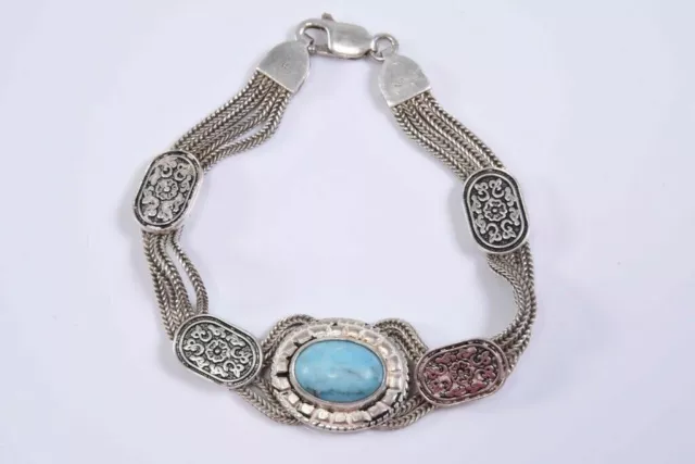 Antike 925 er Silber Damen Armband