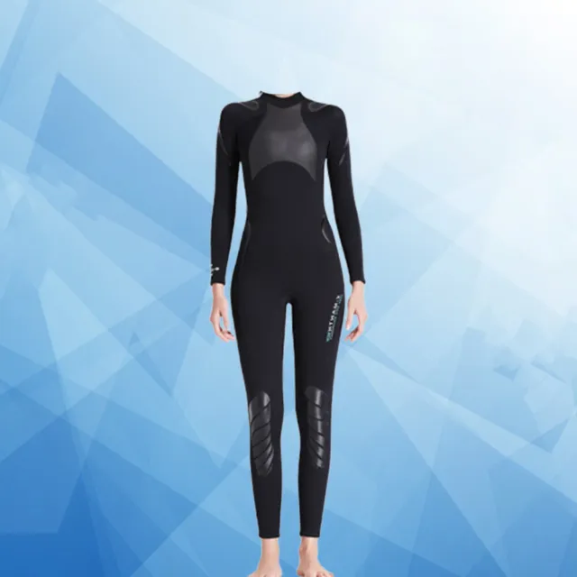 Women Snorkeling Weisuit Zipper Surfing Wetsuit Cold Protection