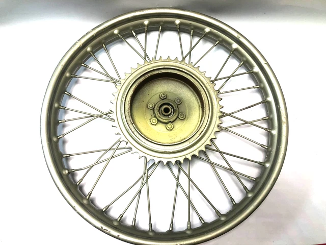 VINTAGE RARE GENUINE Matchless G3 G3L G9 G80 AJS 16 18 Rear Wheel 6 ...