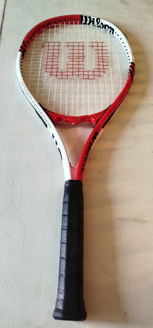 Raquette De Tennis Wilson Volcanic Titanium Roger Federer - Poignée 4 1/4, Neuve Ancien Stock