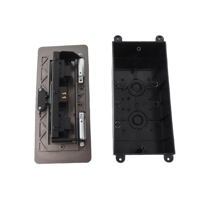 DESKTOP SOCKET DUAL USB Socket Slow POP UP Table Socket For Office Ho ...