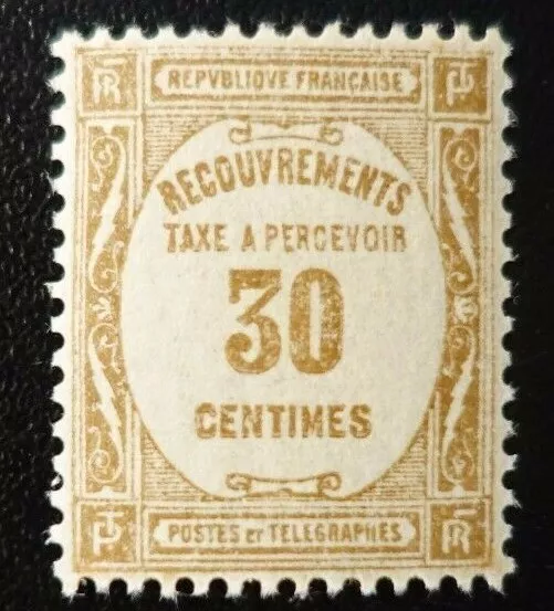 France Timbre Taxe N°57 Neuf ** Luxe Gomme D'origine Mnh