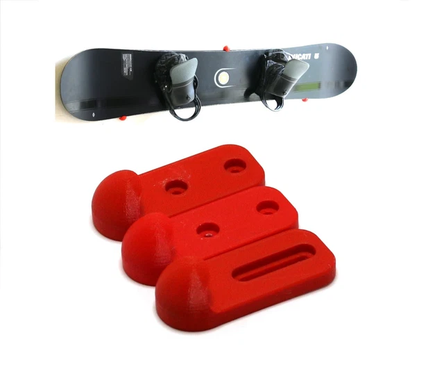Rangement mural pour 11 paires de ski et snowboard