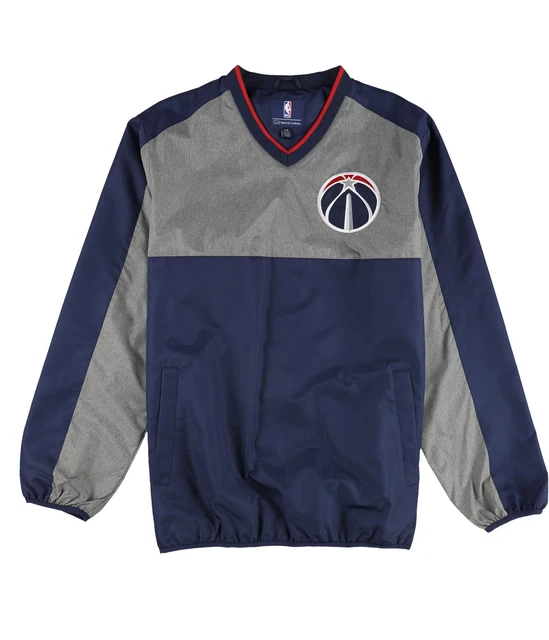 G-III Sports Uomo Washington Wizards Giacca a Vento Giacca, Blu, Large