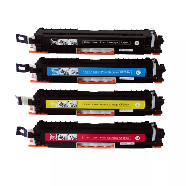 4PK 130A CF350A CF351A CF352A CF353A Combo Compatible Toner For HPColor LaserJet