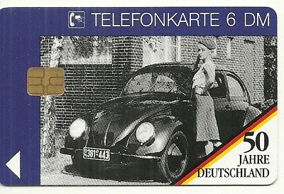 like new phonecard Rare/card telephonique-cox vw volkswagen bug/ 